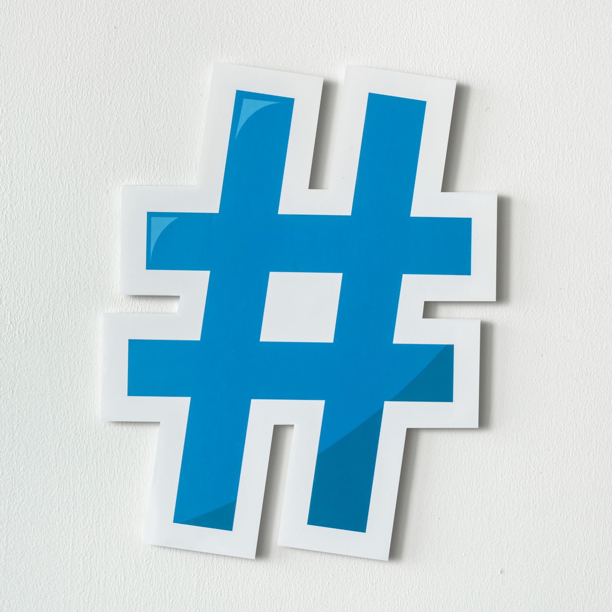 Hashtag digital media feed icon
